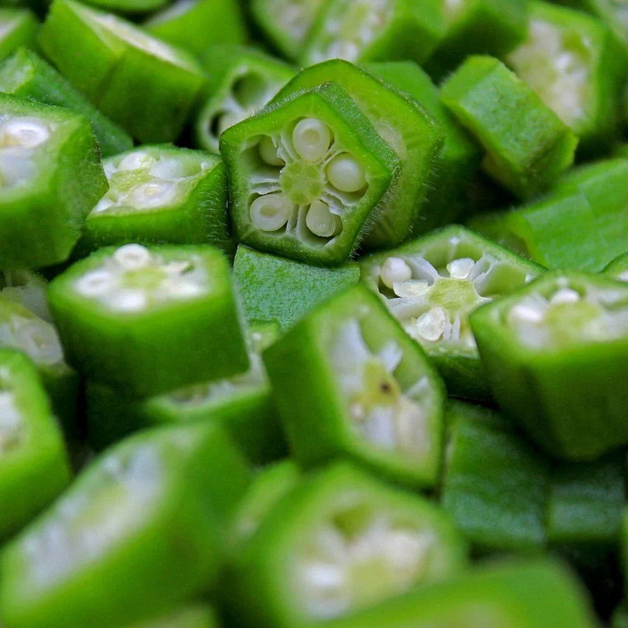 Green Ladies Finger - Okra Seeds (भिंडी)